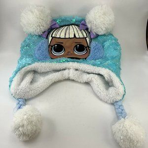 L.O.L Surprise! The Snuggle is Real! Sparkle Pom Poms Hat One Size